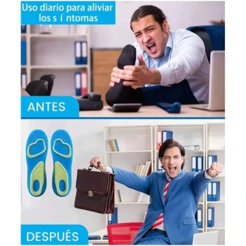 ¡Oferta: 2x1: Plantillas de Hombre en Gel Activ